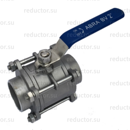 Кран Abra-BV61A нержавеющий приварной