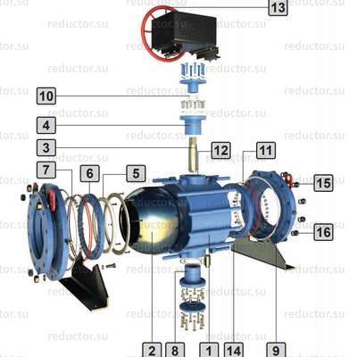 Кран неполнопроходной Маршал 11с67п СФ.01.3 — Конструкция 
