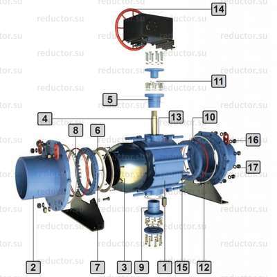 Кран неполнопроходной Маршал 11с67п СП.01.3 — Конструкция
