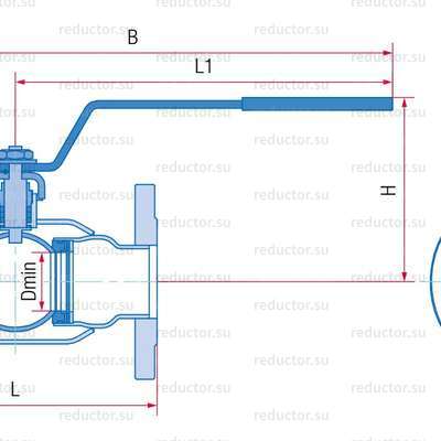 Кран полнопроходной Маршал 10нж46фт ЦФ.01.1 — Конструкция