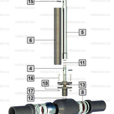 Кран полнопроходной Маршал 11с67п 3ЦП.01.10 — Конструкция