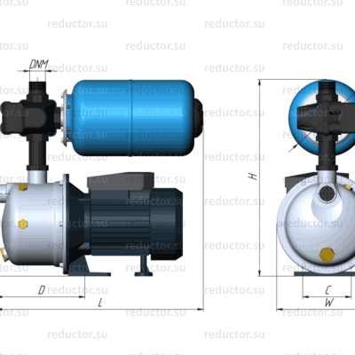 Насос UNIPUMP AUTO JS 100