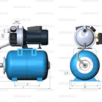 Насос UNIPUMP AUTO JS 100