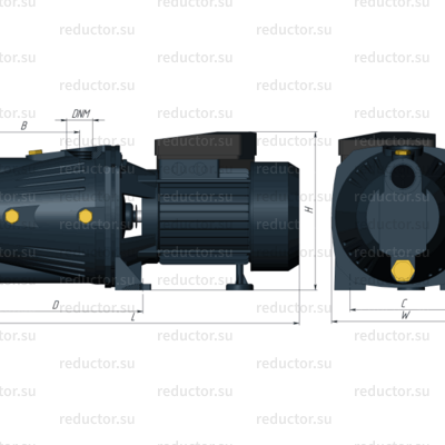 Насос UNIPUMP JET 80 L
