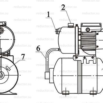 Насосная станция 600 — Конструкция