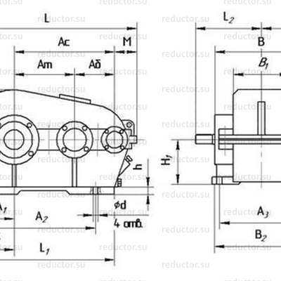 Редуктор ЦДН-40