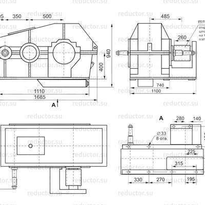Редуктор ГК-850