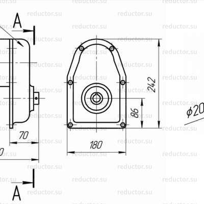 Редуктор РВЦ-80