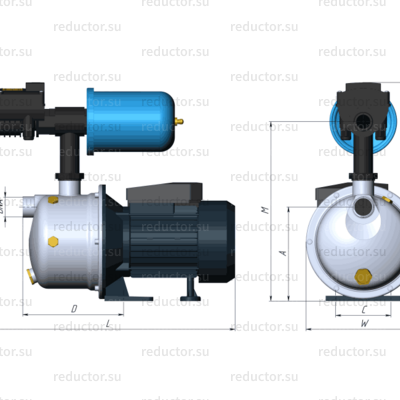 Станция АКВАРОБОТ JS 100 адаптивная
