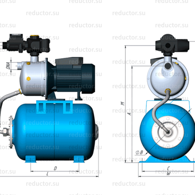 Станция АКВАРОБОТ JS 60 универсальная